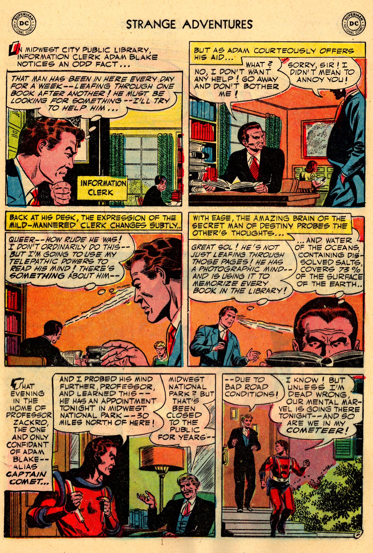 Read online Strange Adventures (1950) comic -  Issue #23 - 28