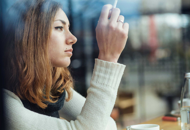 You could get warts 12 Ways Smoking Cigarettes Ruins Your Looks