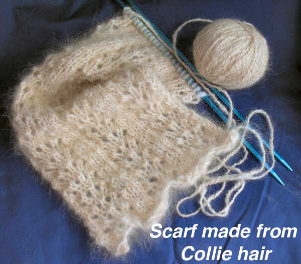 New York State of Mind DOREEN'S CUSTOM DOG HAIR SPINNING