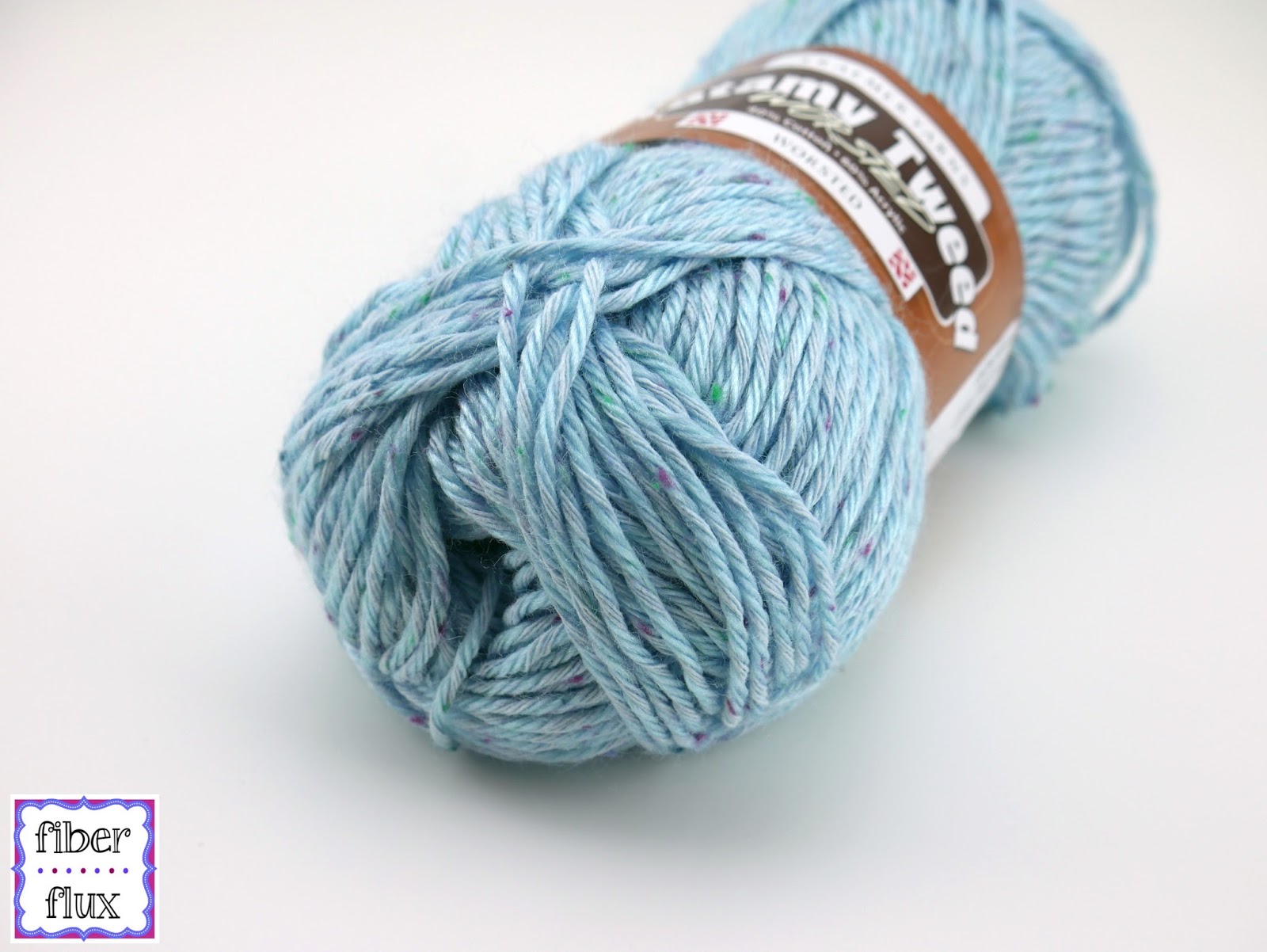 Fiber Flux Yarn 101 Tatamy Tweed Worsted from Kraemer Yarns