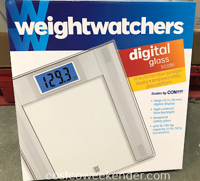 Costco 1170723 - See if your dieting is working with the Weight Watchers Digital Glass Scale