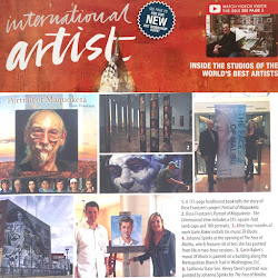 FEATURED IN: INTERNATIONAL ARTIST MAGAZINE, THE PORTRAIT SOCIETY OF AMERICA 'CHAIRMAN'S LETTER'