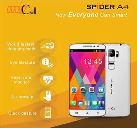 Mycell Spider A4 Mycell Spider A4 Smartphone