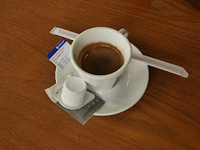 double espresso at Halo Cafe in Guzhen