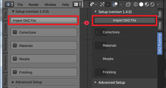 knoglebrud ledsage smør Diffeomorphic: Import into Blender