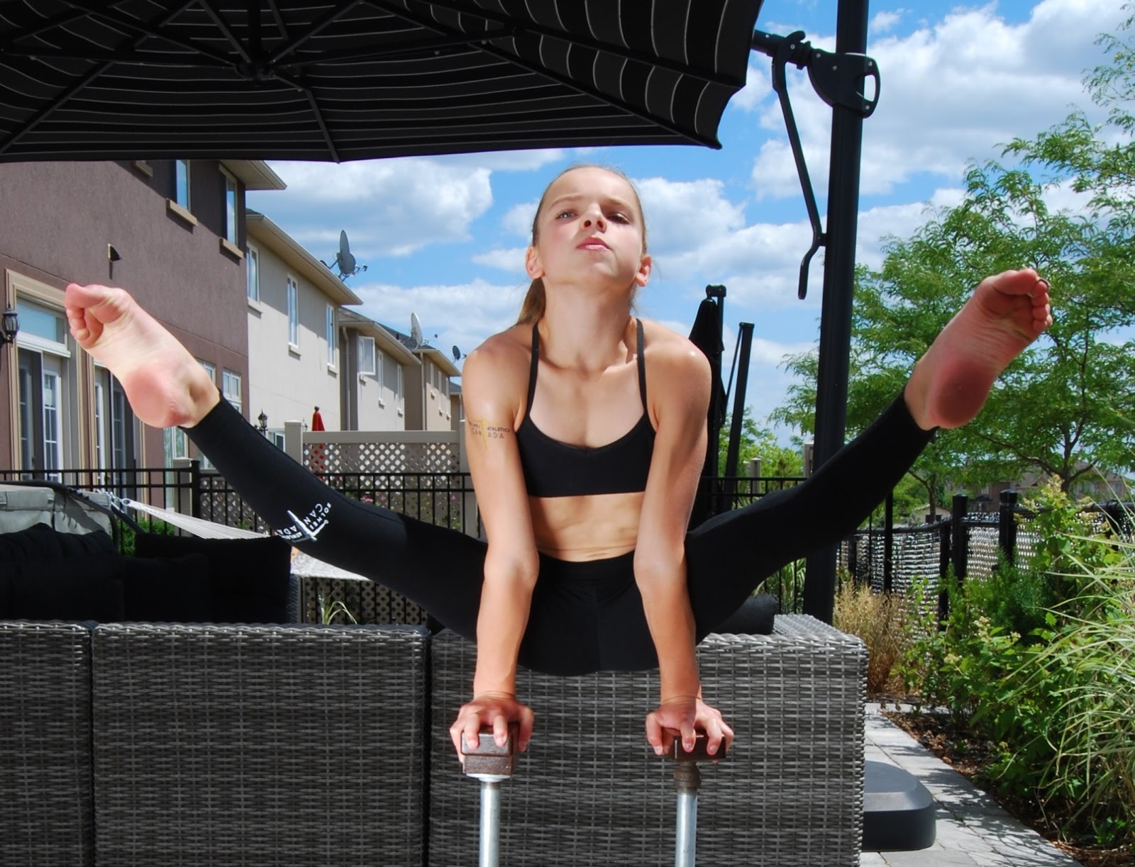 Holmes Athletics Canada Fit Gymnast Custom Handstand Canes for the