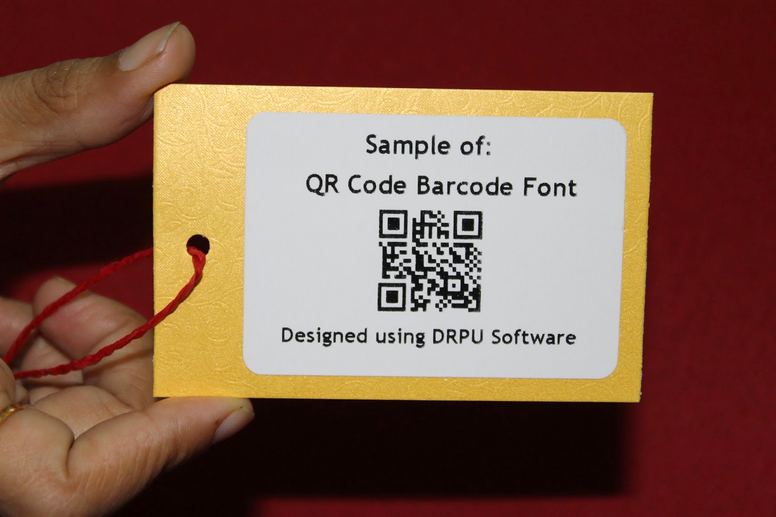 generate barcode labels