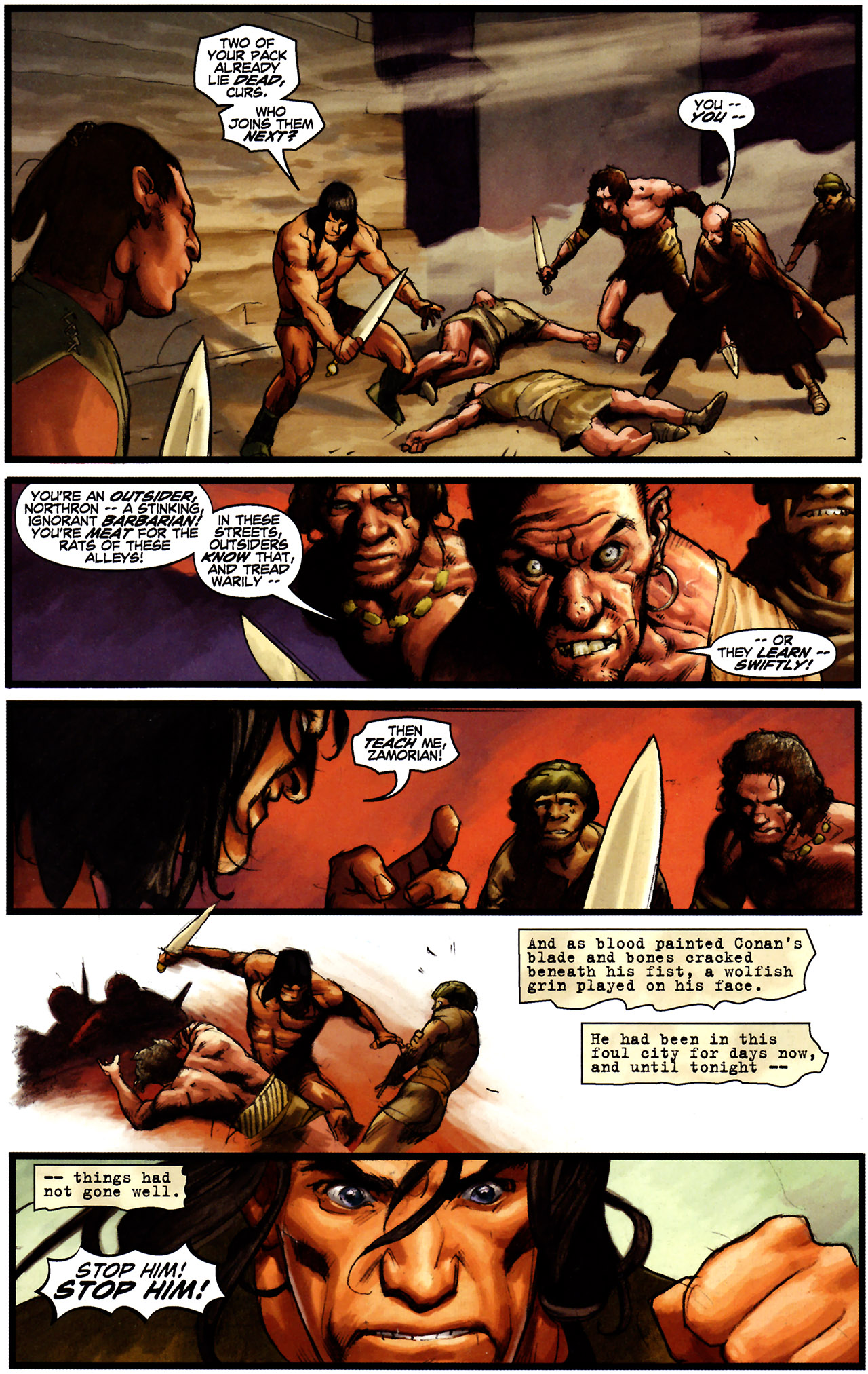 Read online Conan (2003) comic -  Issue #17 - 4