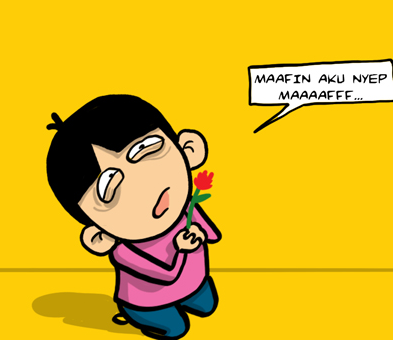 20 gambar lucu kartun minta maaf Ktawa com Ayo Ketawa 