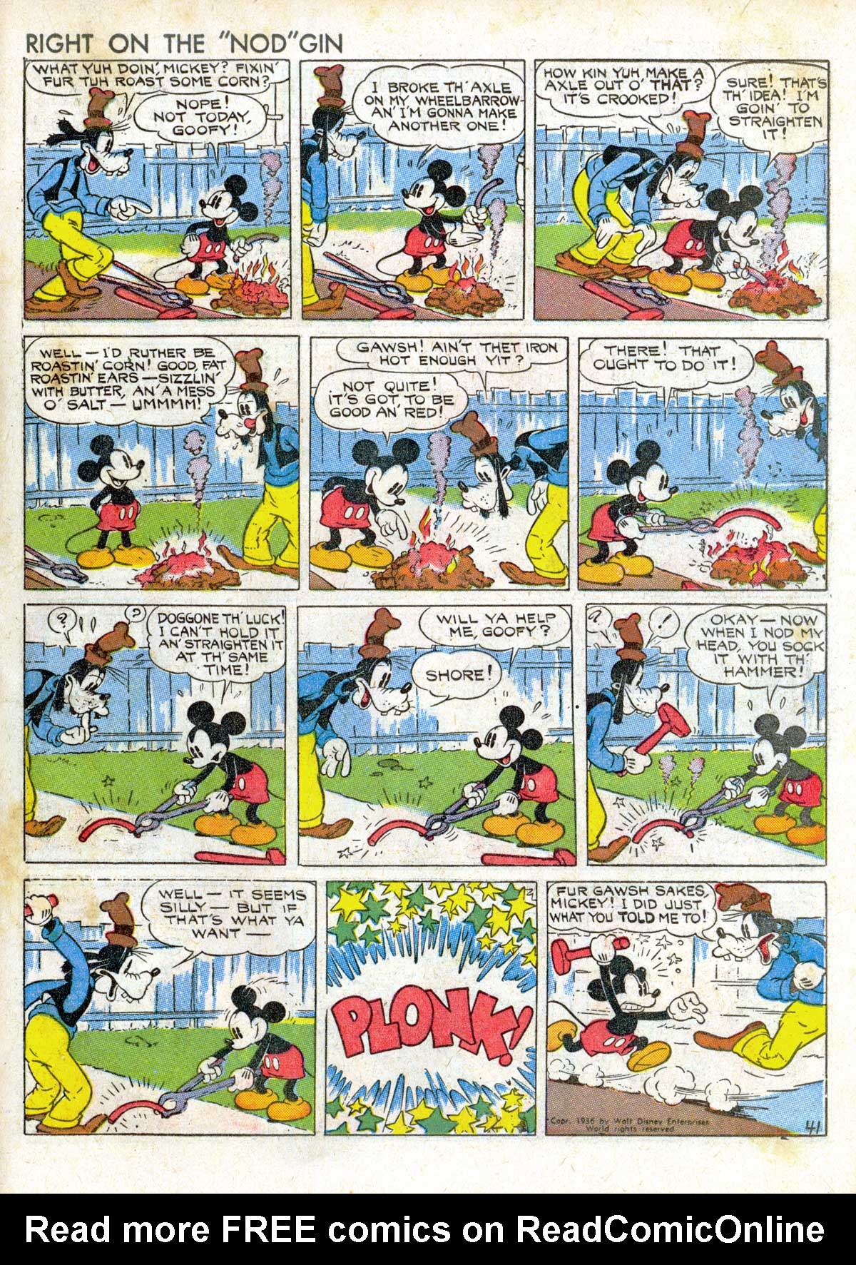 Read online Walt Disney's Comics and Stories comic -  Issue #3 - 51