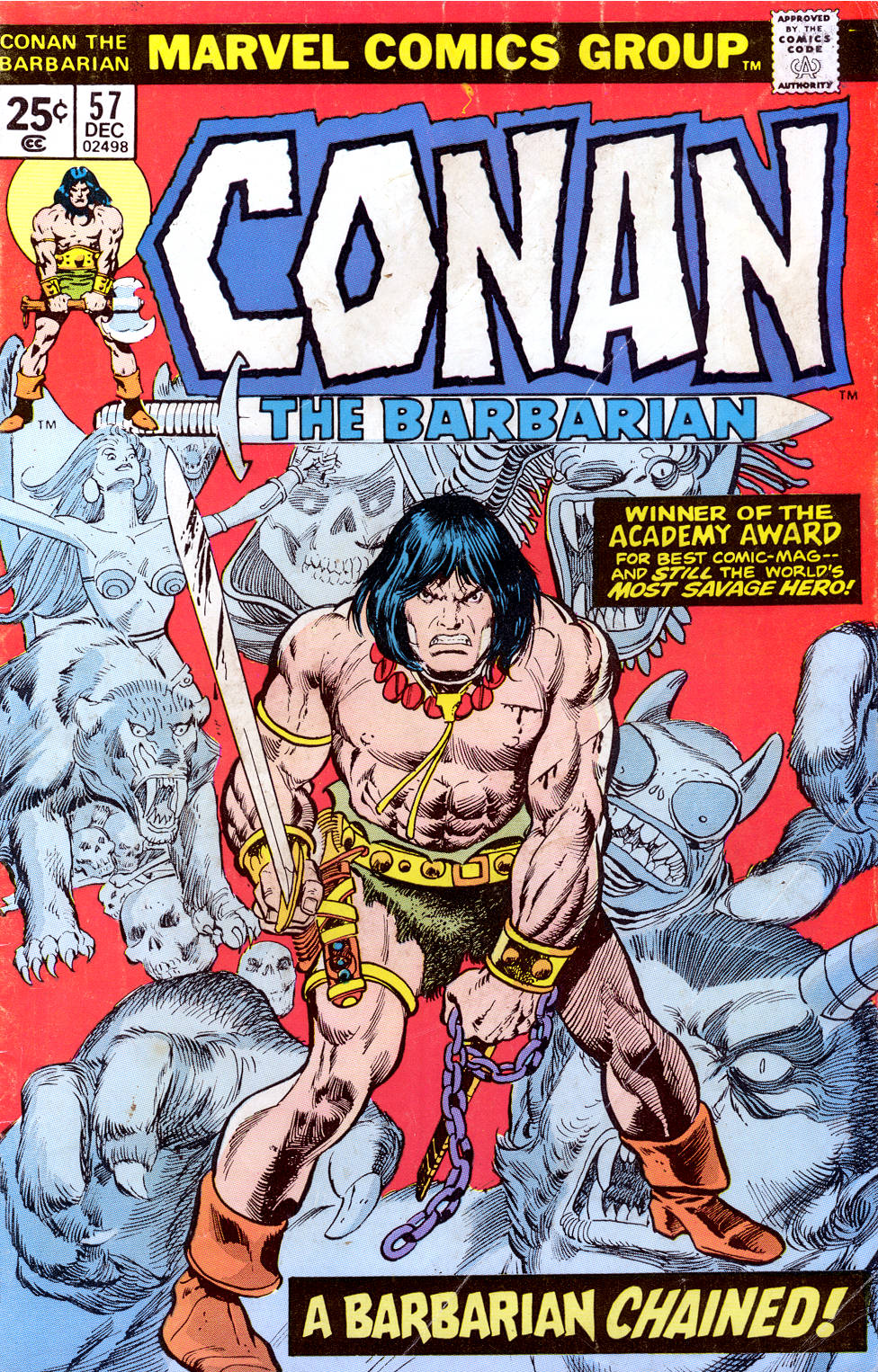 Read online Conan the Barbarian (1970) comic -  Issue #57 - 1