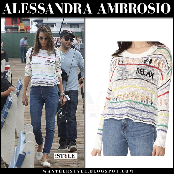 Alessandra Ambrosio Malibu October 4, 2017 – Star Style