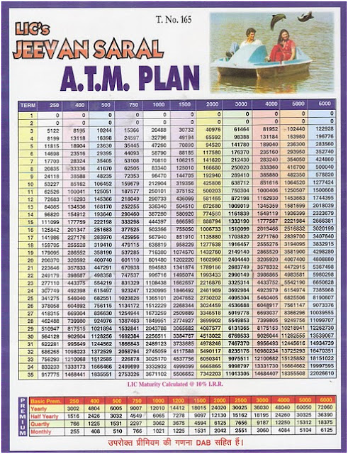 UR LIC Advisor LIC s Jeevan Saral Brochure