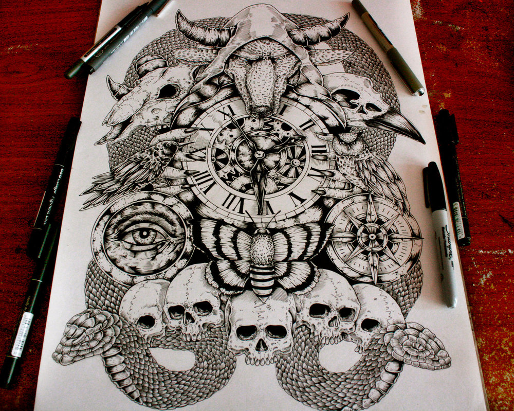 Design Stack A Blog About Art Design And Architecture Drawings Of Characters From The Underworld Among Us