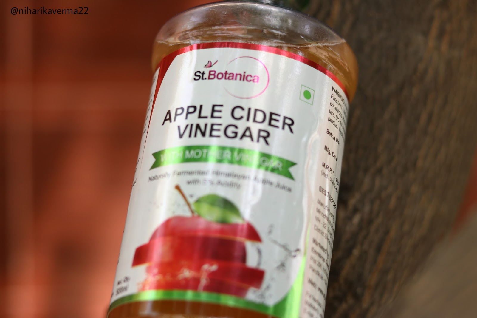 St.Botanica Apple Cider Vinegar with The Mother Review and Benefits