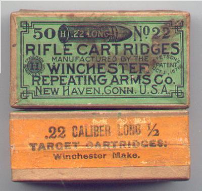 Vintage Outdoors: .22 Ammo Boxes Vintage and Collectable