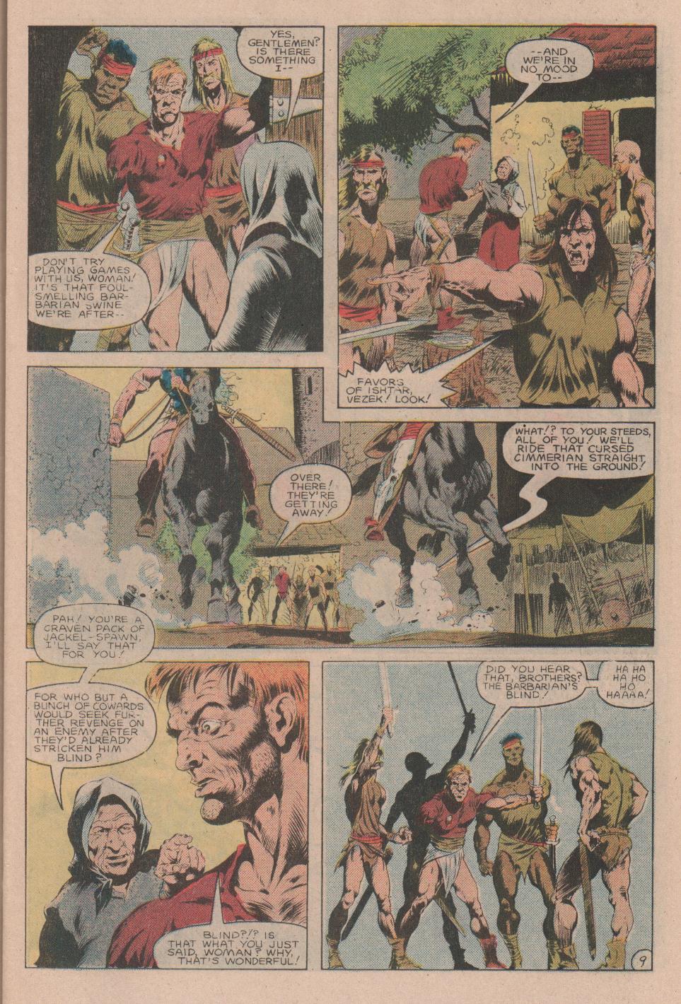 Read online Conan the Barbarian (1970) comic -  Issue #160 - 10