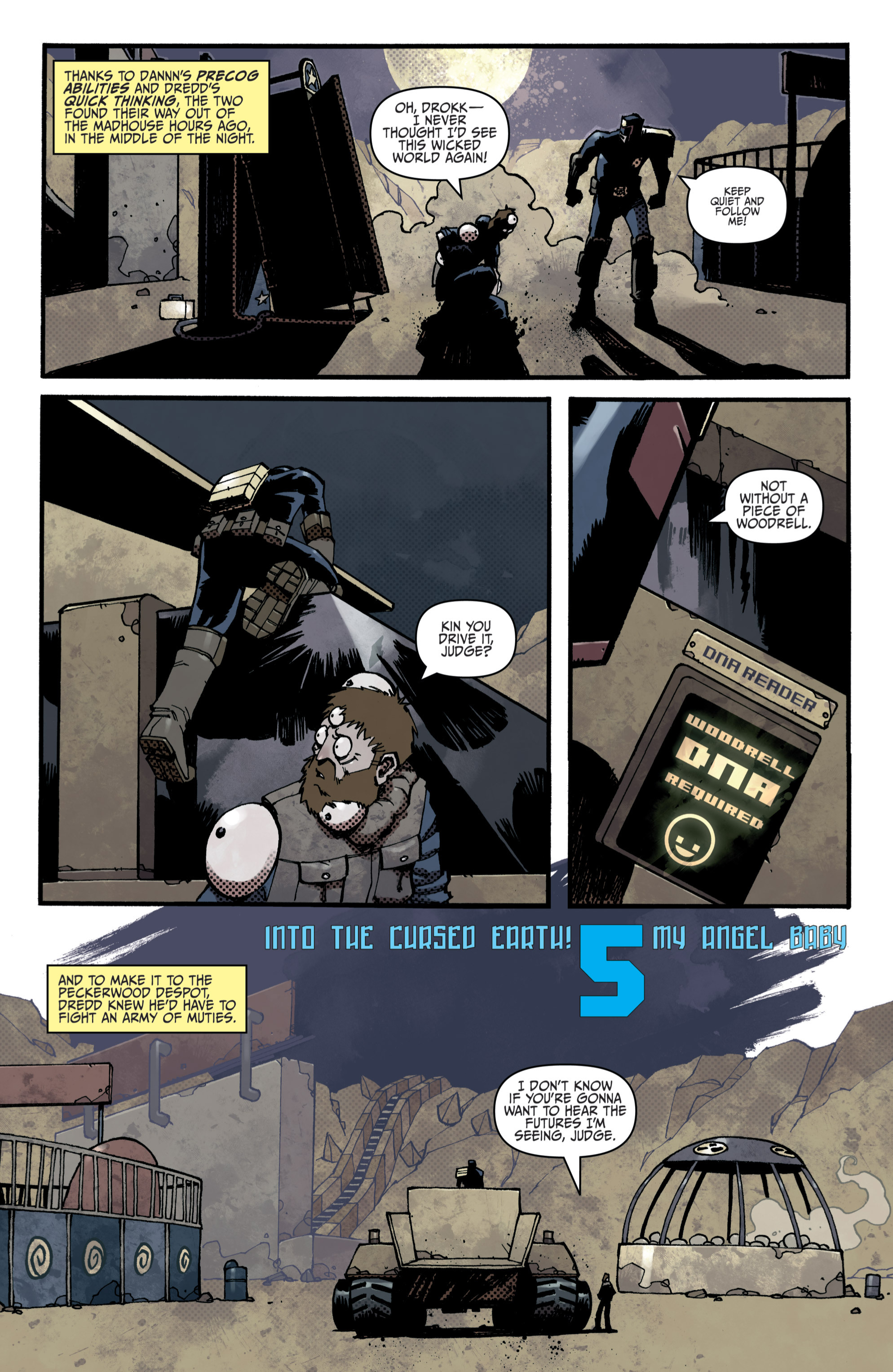 Read online Judge Dredd (2012) comic -  Issue # _TPB 3 - 34