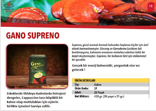 SAĞLIĞINIZ İÇİN " Reishi Mantarı " ÜRÜNLERİMİZ