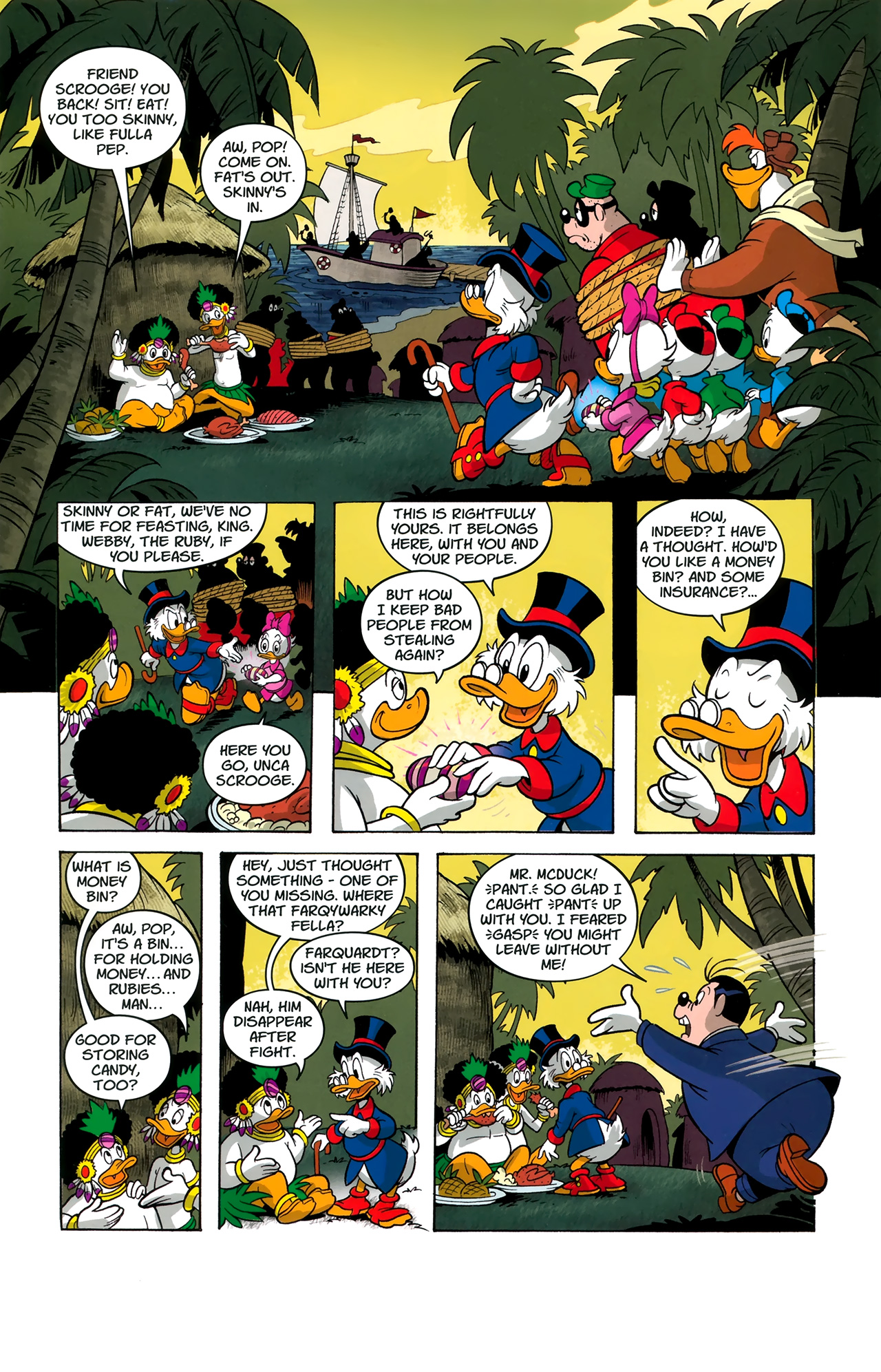 Read online DuckTales comic -  Issue #3 - 12
