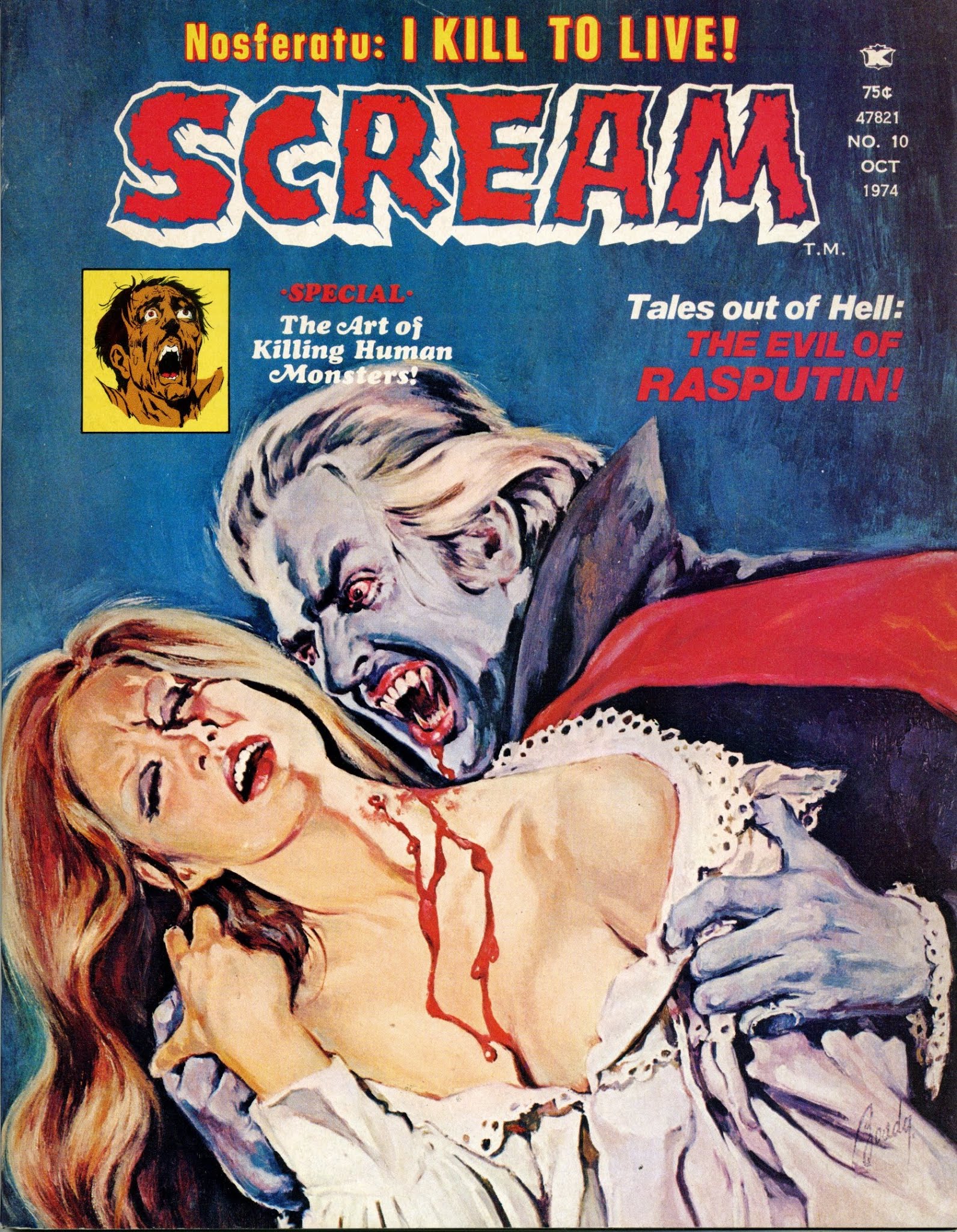 Read online Scream (1973) comic -  Issue #10 - 1