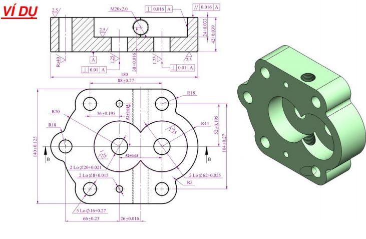 Tổng hợp Các bản vẽ kỹ thuật cơ khí chính xác và đầy đủ