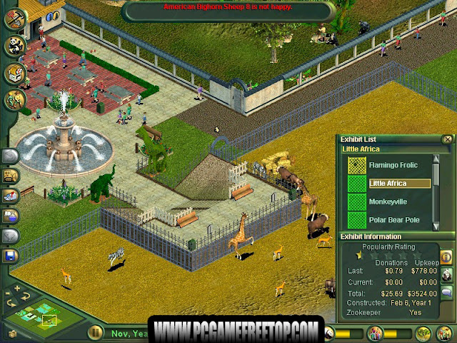 Zoo Tycoon 1 Game Download Free For Pc - PCGAMEFREETOP