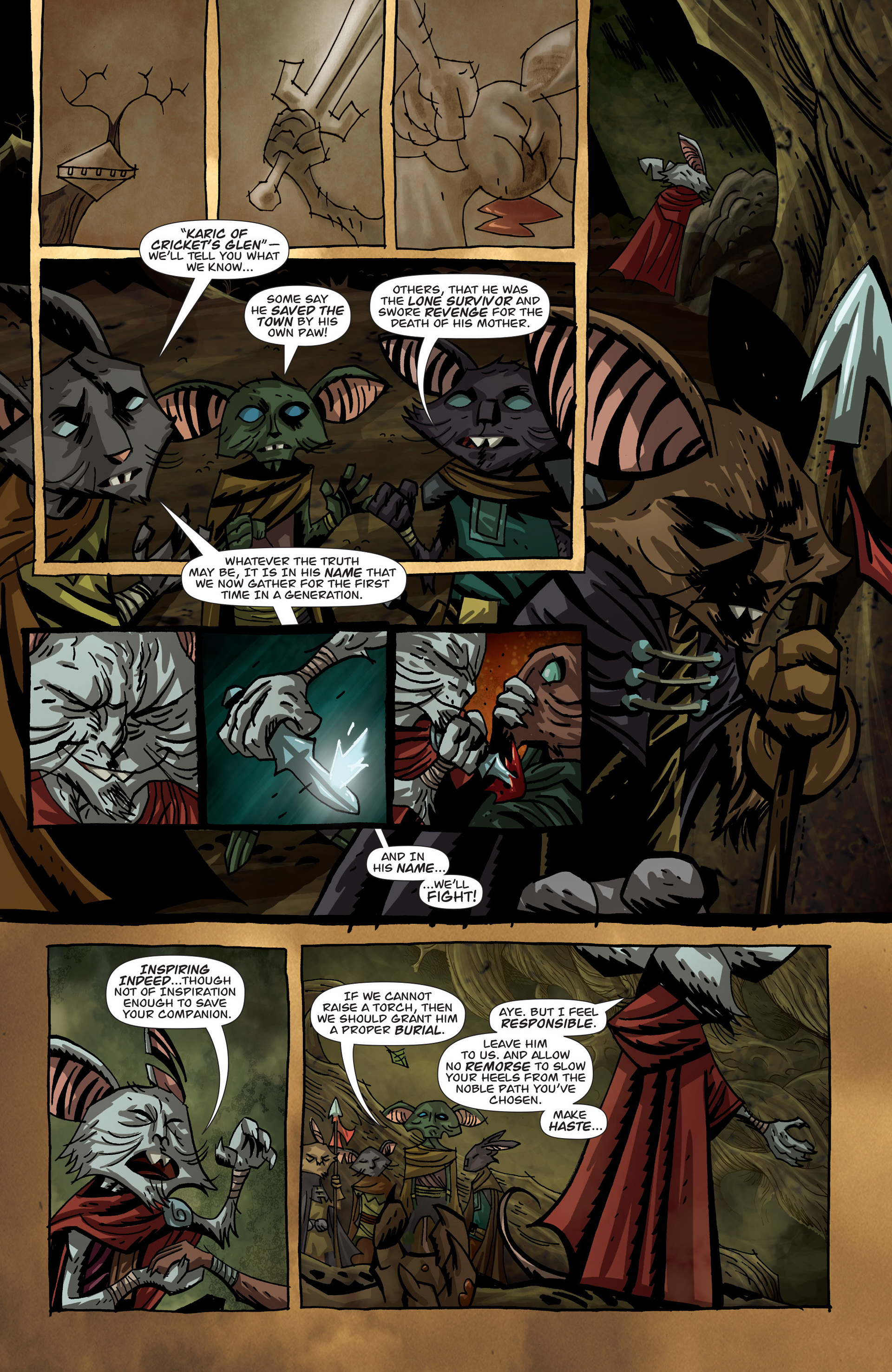 Read online The Mice Templar Volume 4: Legend comic -  Issue #10 - 8