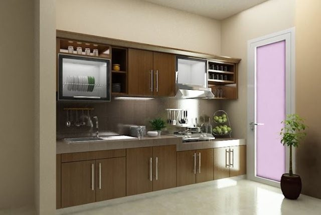 Thiết kế tủ bếp laminate cho căn hộ trung cư