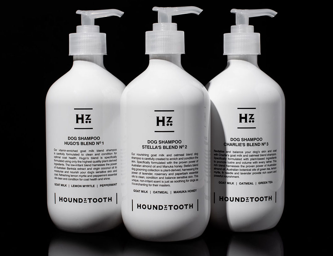 Houndztooth - Natural Dog Grooming Range