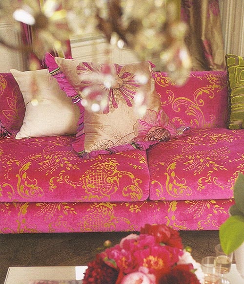 Eye For Design Decorating With Pink and Orange