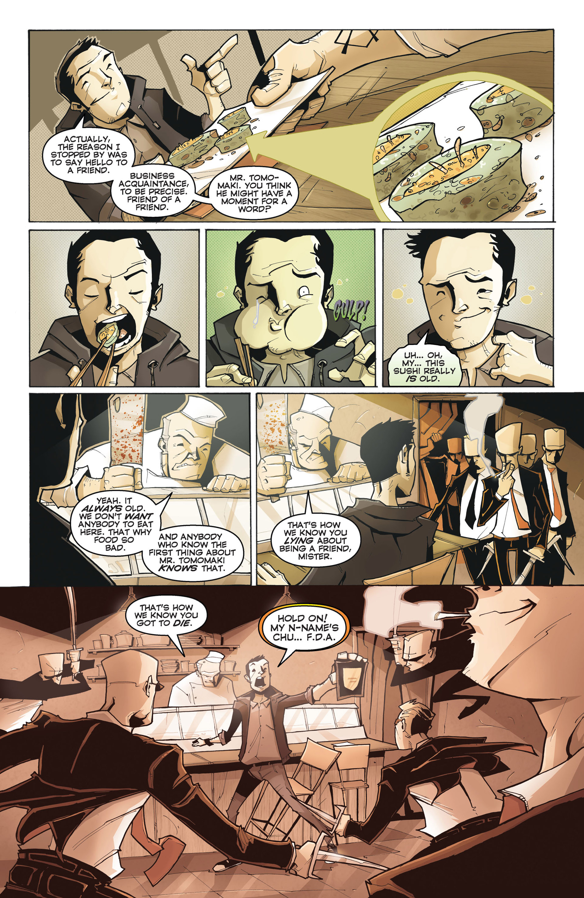 Read online Chew comic -  Issue # _TPB 1 - Taster´s Choise - 41