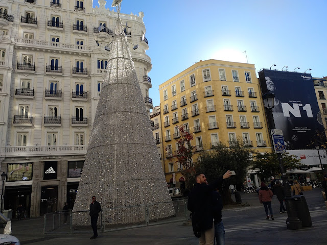 Asi son los árboles de Navidad de este año en Madrid