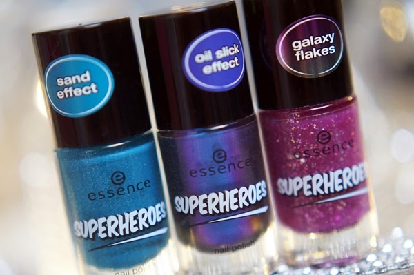 Essence Superheroes swatches