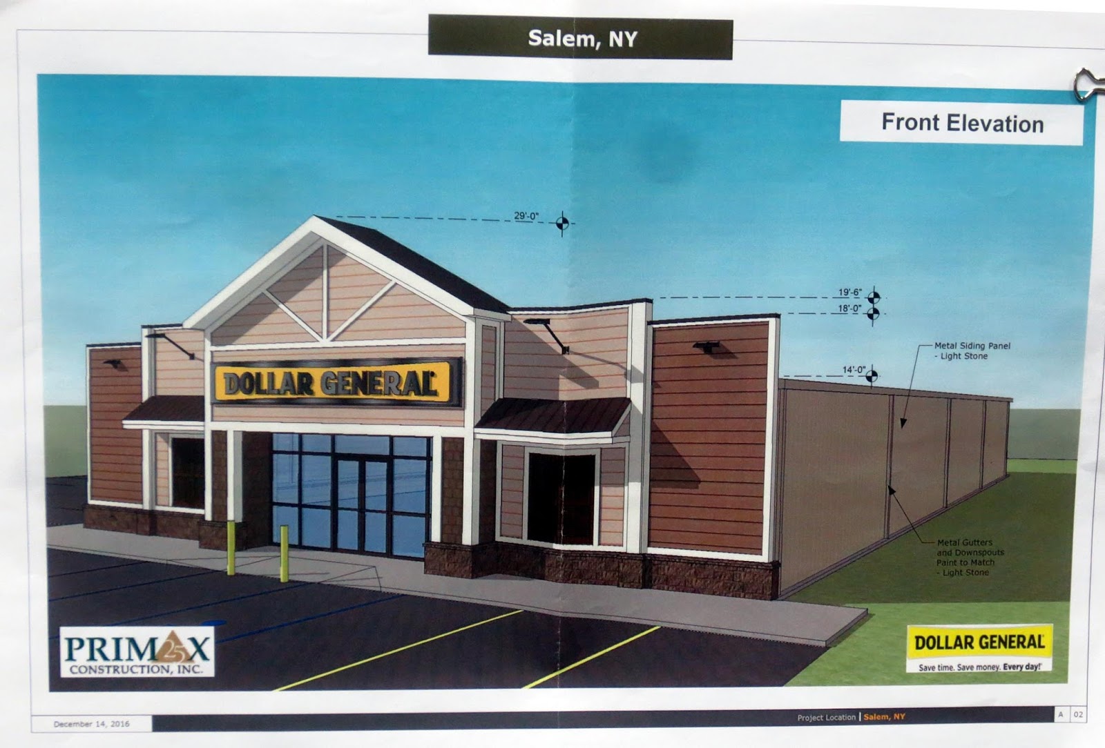 BOB POTVIN BLOGGER DOLLAR GENERAL NORTH BROOKFIELD,MA PROGRESS