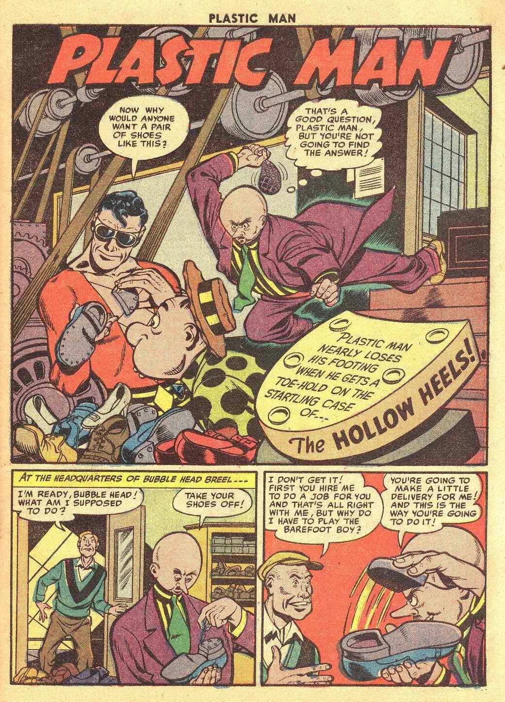 Read online Plastic Man (1943) comic -  Issue #32 - 28