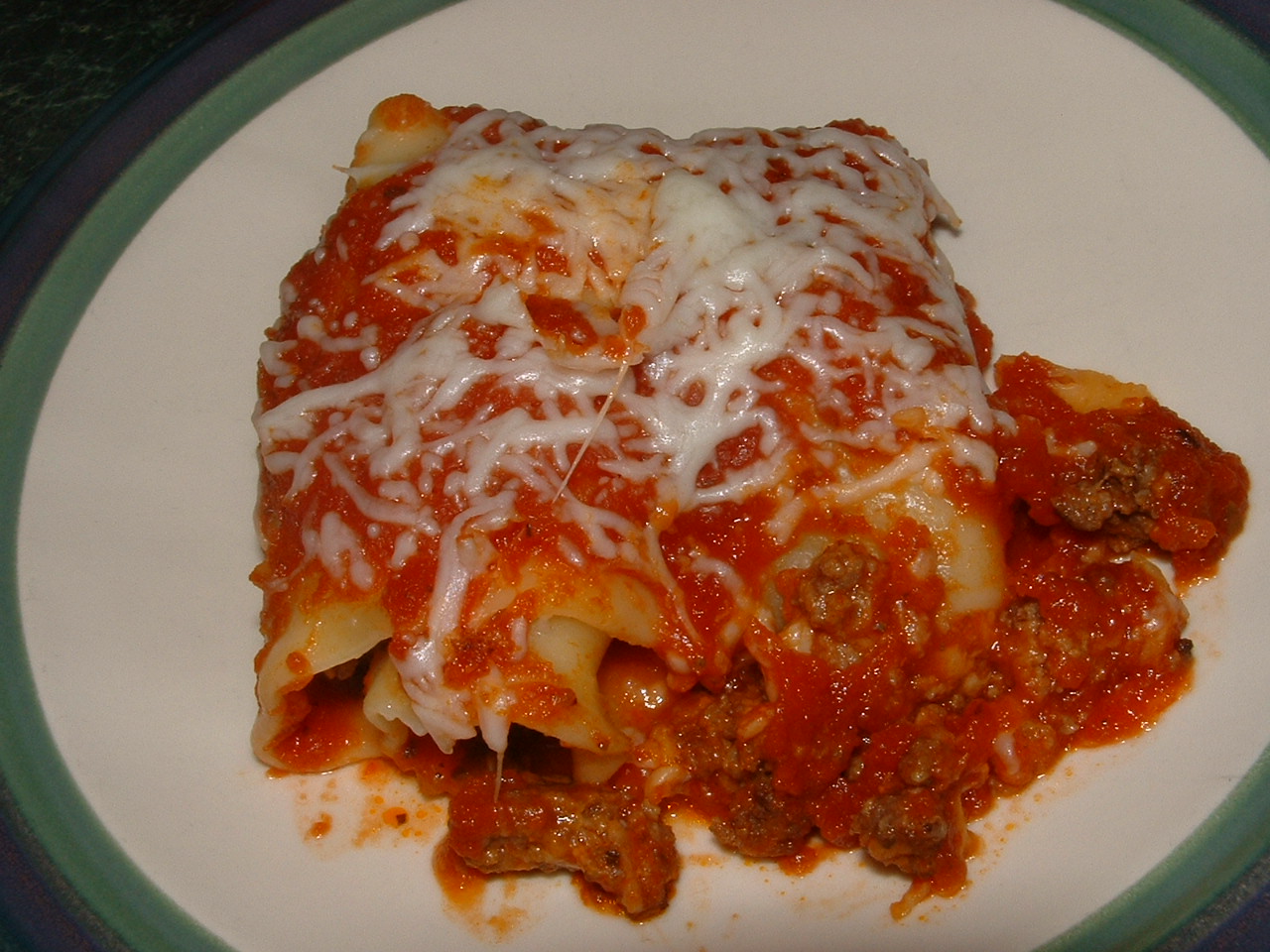 Simply Red Poor Man's Lasagna Rolls