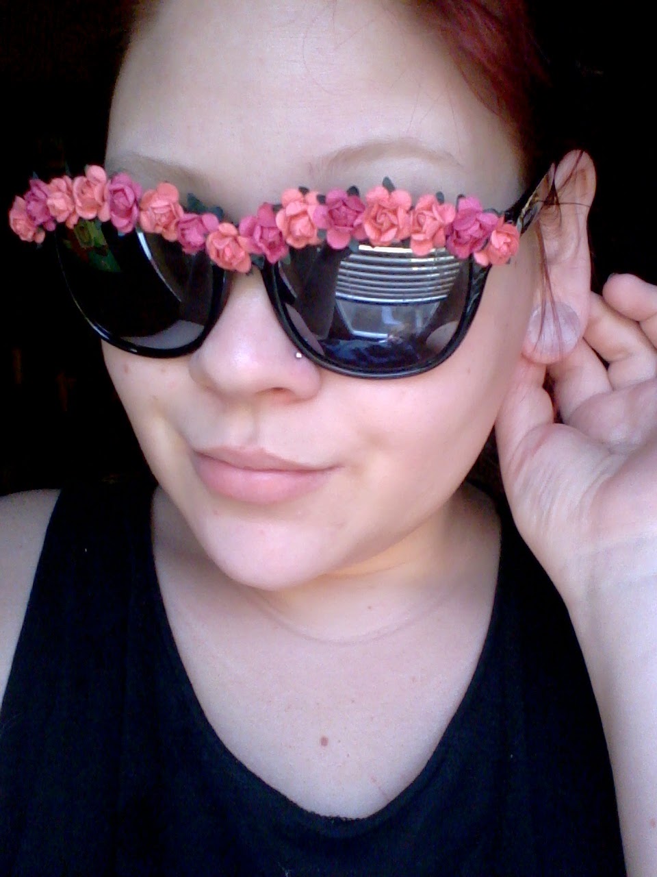 DIY Flower Glasses! stackingbones