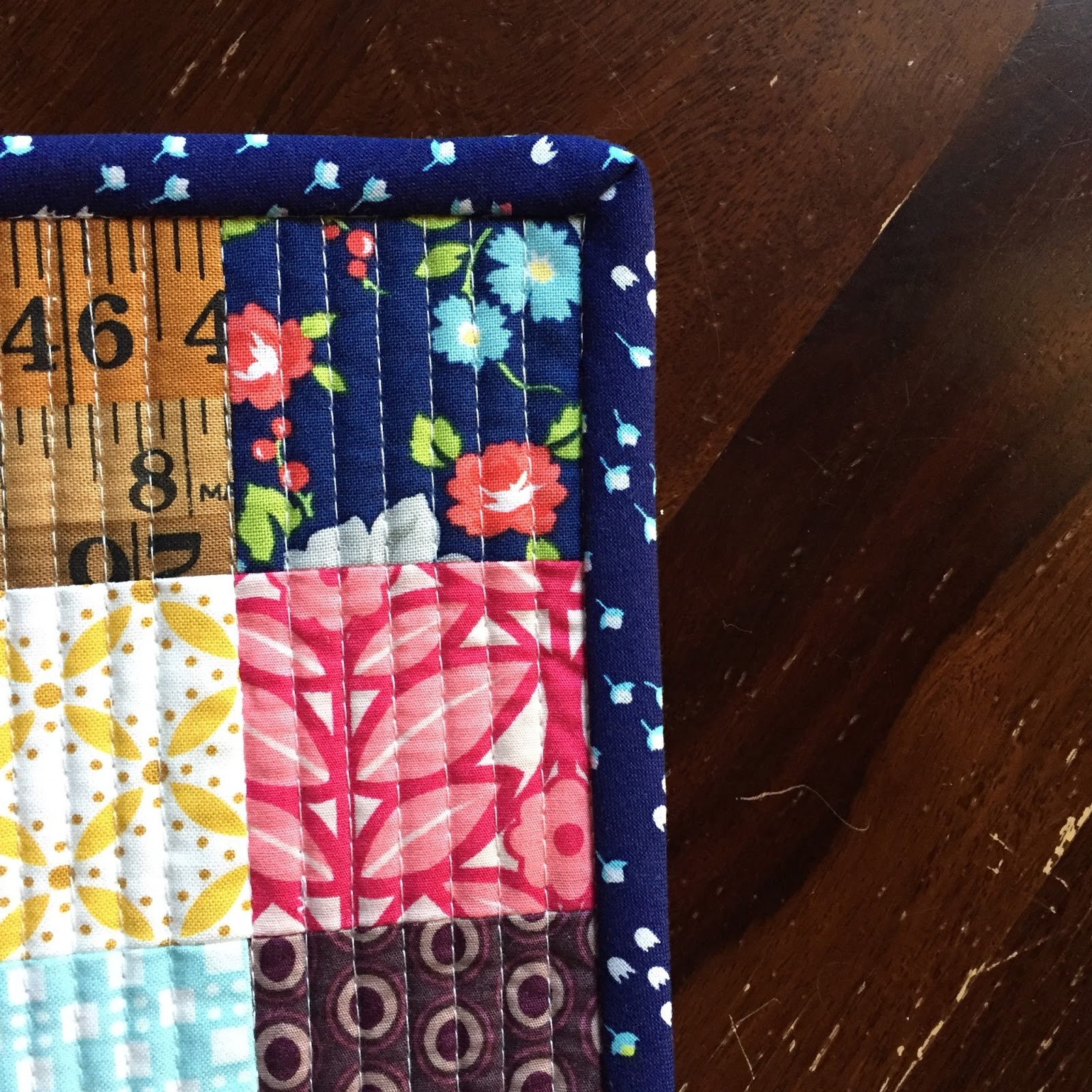 Three Owls Handmade Machine Binding Using Elmer's Glue Stick