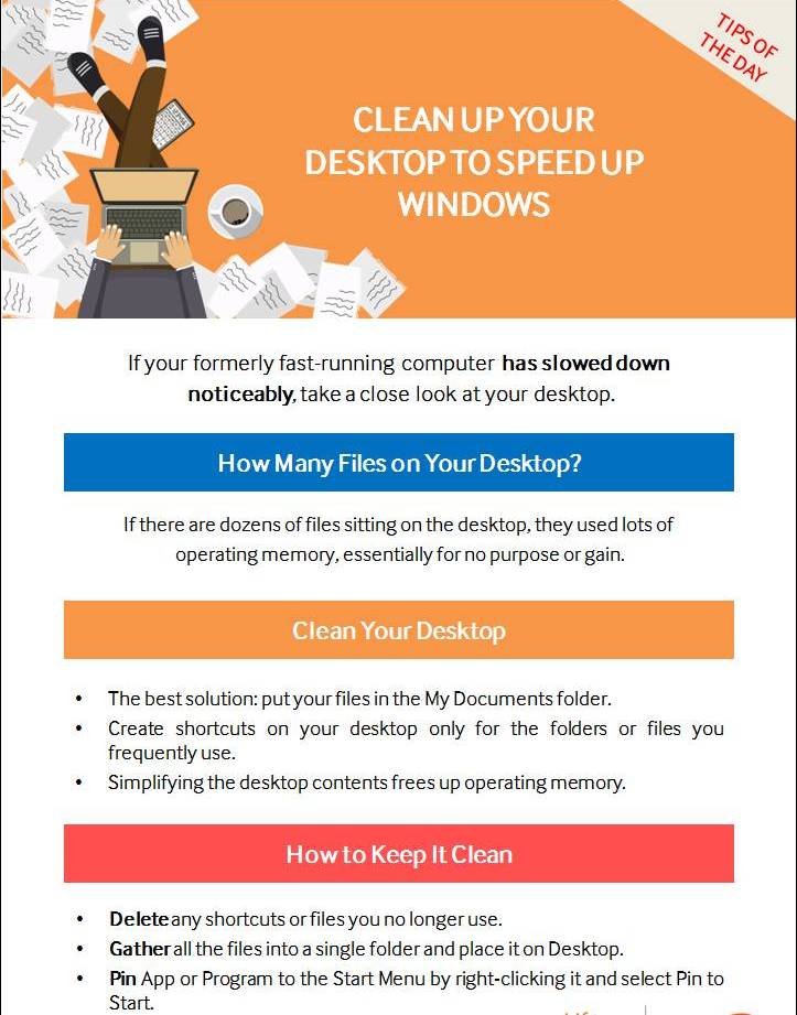 CLEAN UP YOUR DESKTOP! UniFi Specialist by TM