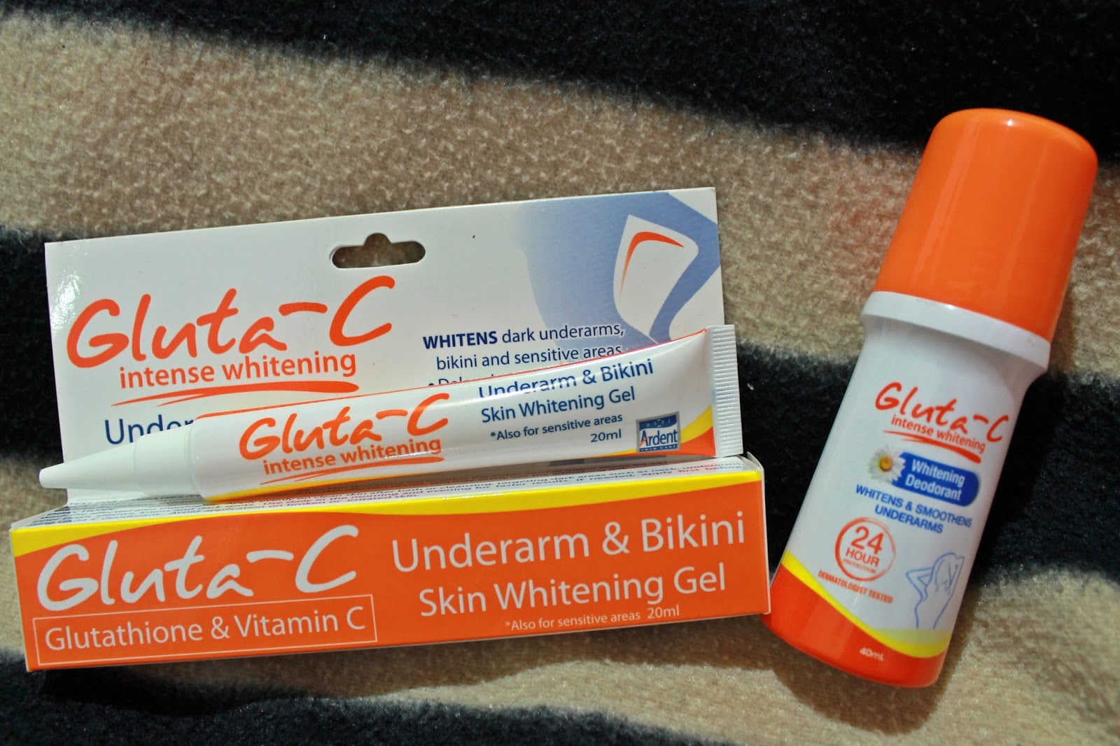 GlutaC Intense Whitening Underarm & Bikini Skin Whitening Gel Review