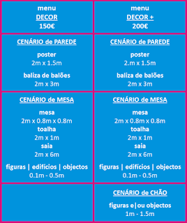 MENUS DECORAÇÃO INFANTIL Menus Decoração Infantil