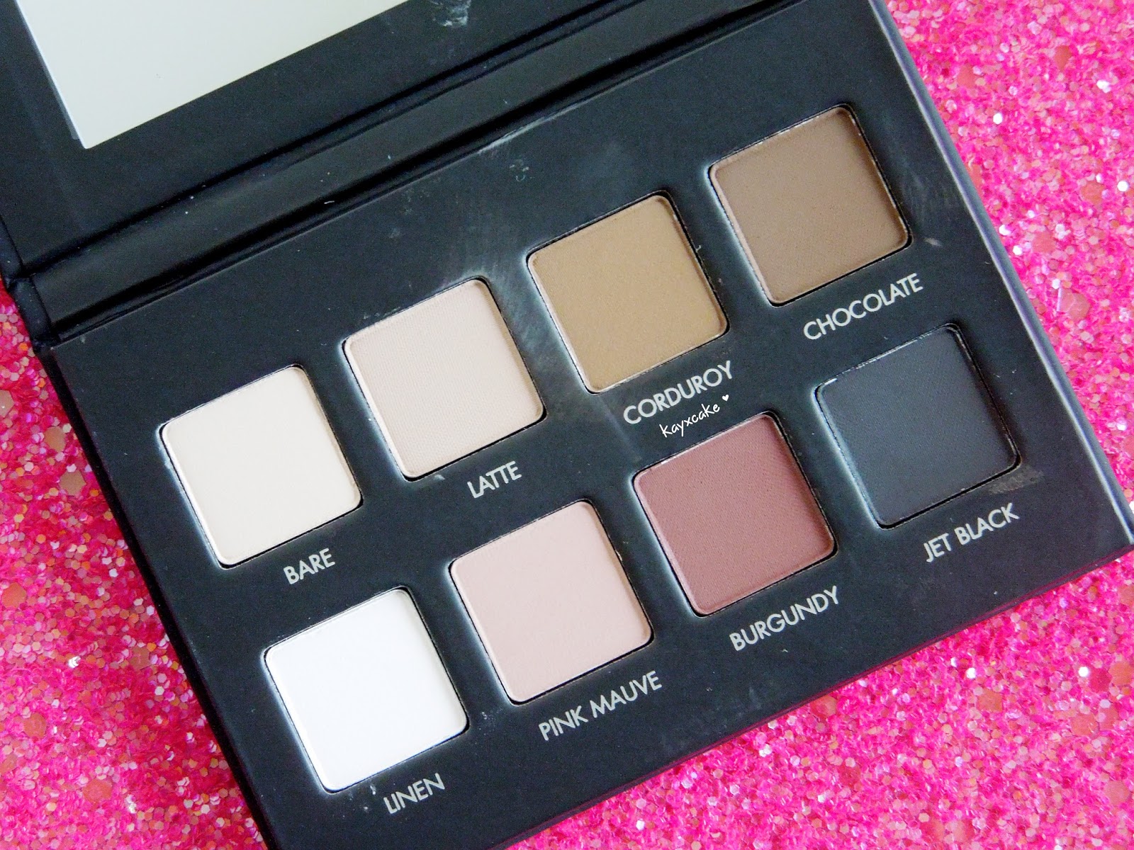 Kay Cake Beauty LORAC PRO Matte Eyeshadow Palette ♡ Swatches