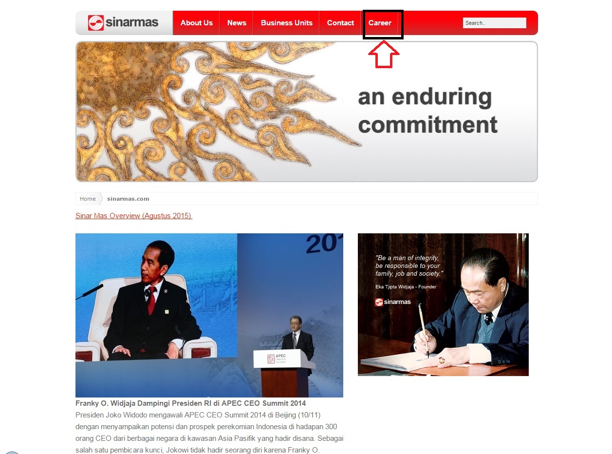 Cara Melamar Kerja di Sinarmas Group