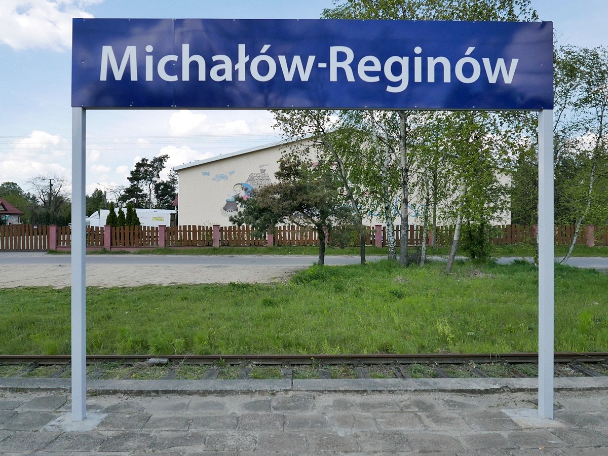 Przystanek kolejowy MichałówReginów vel Poniatów Torowy