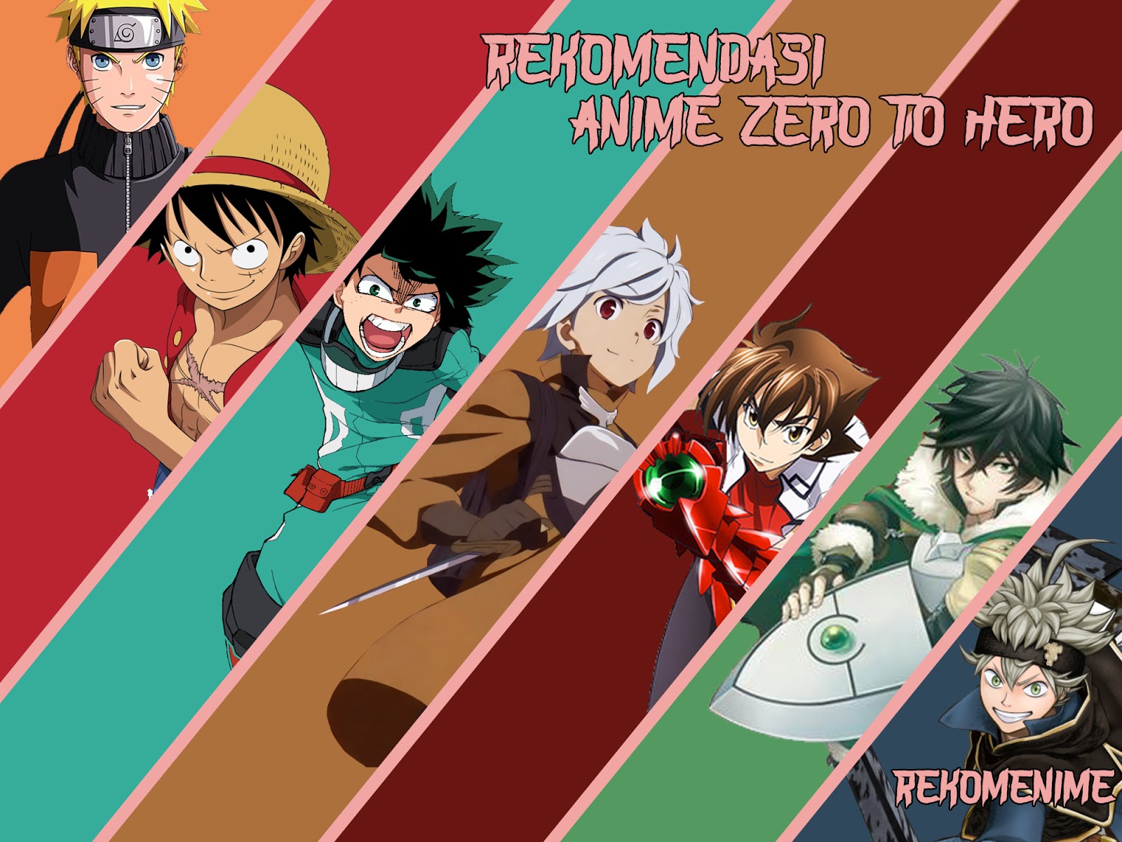 Anime Zero To Hero