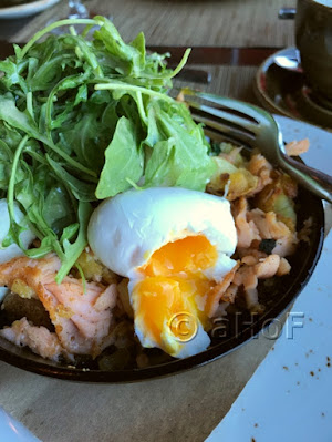 Smoked Salmon, Skillet breakfast, Salish Lodge, The Attic