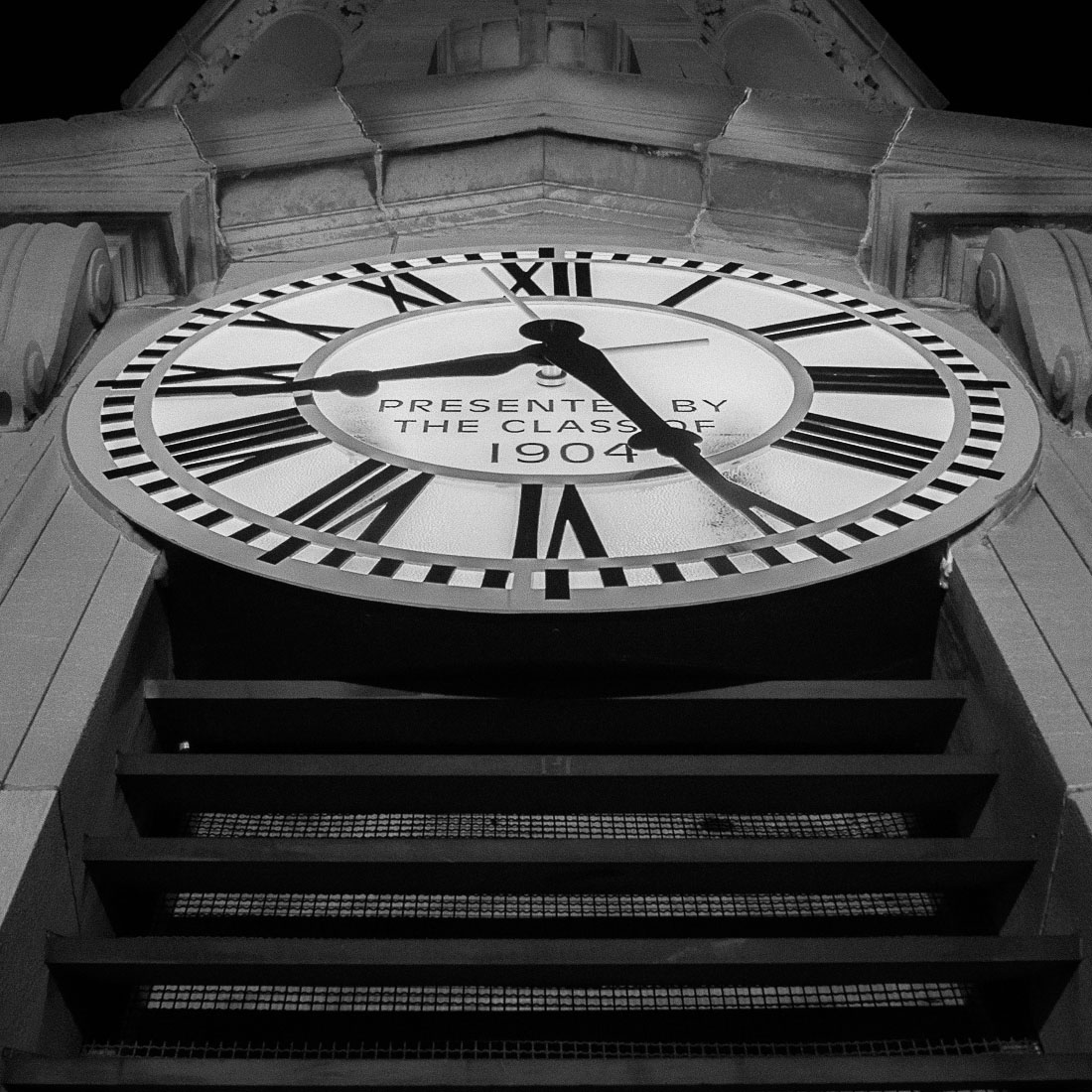 seldom seen Old Main Clock Tower