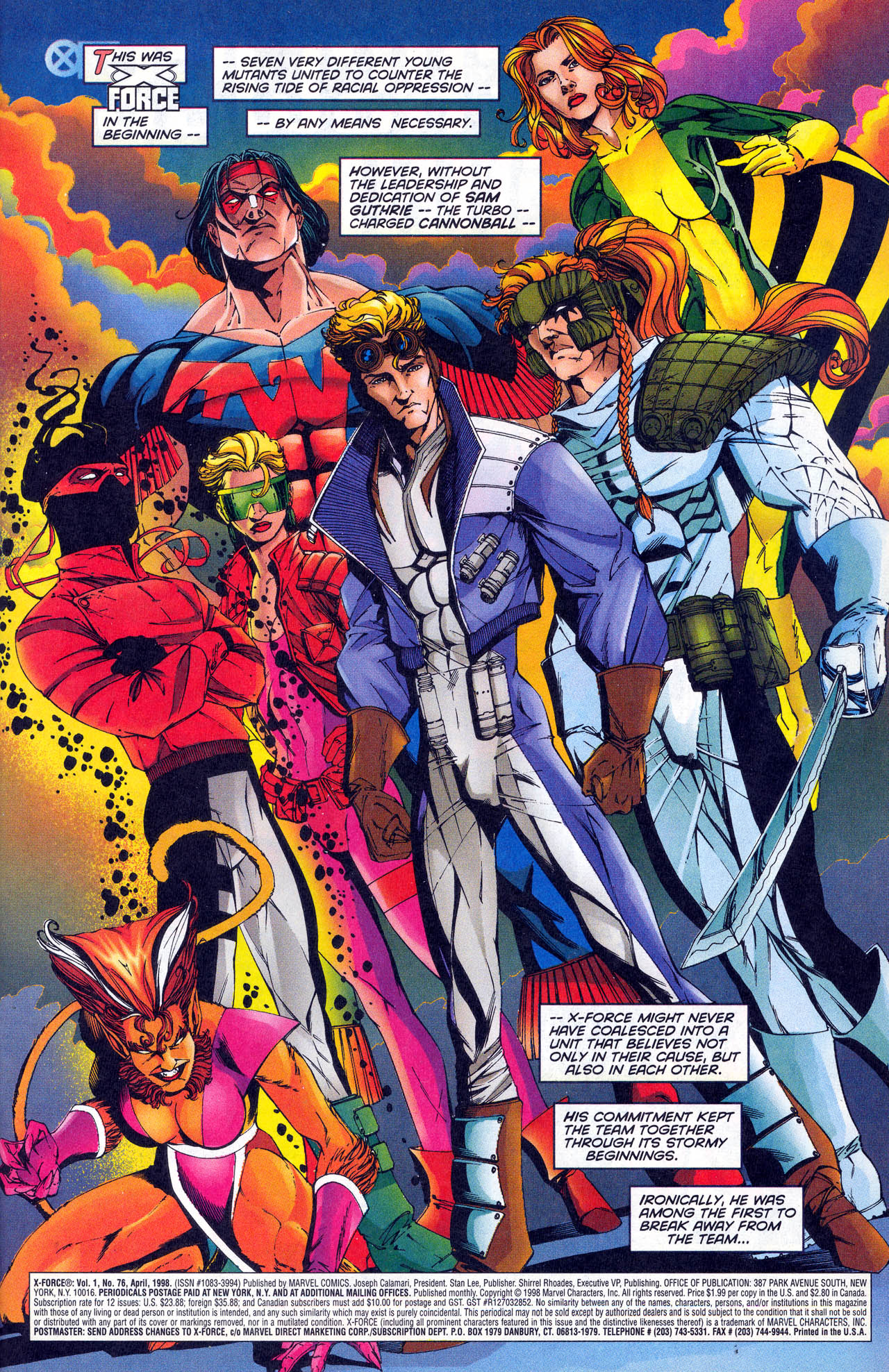 Read online X-Force (1991) comic -  Issue #76 - 4