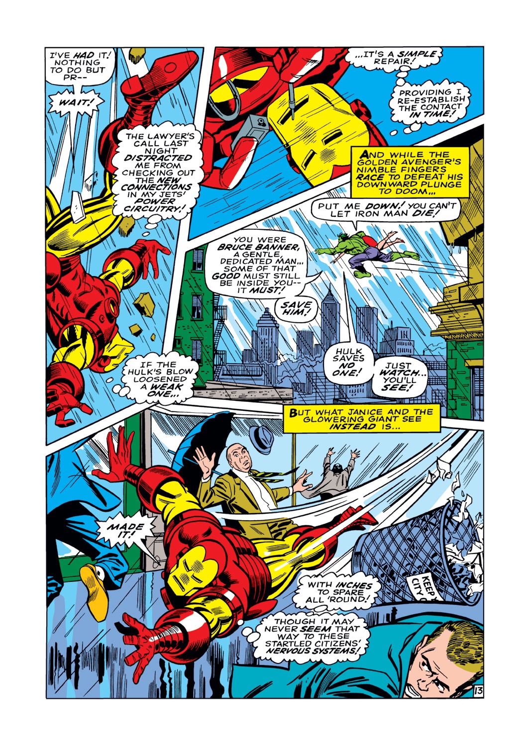 Read online Iron Man (1968) comic -  Issue #9 - 14